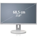 Monitor 27" Fujitsu B27-8 TE PRO, höhenverstellbar, neigbar, schwenkbar, grau