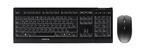 Cherry Wireless Tastatur und Maus B.UNLIMITED 3.0 in schwarz